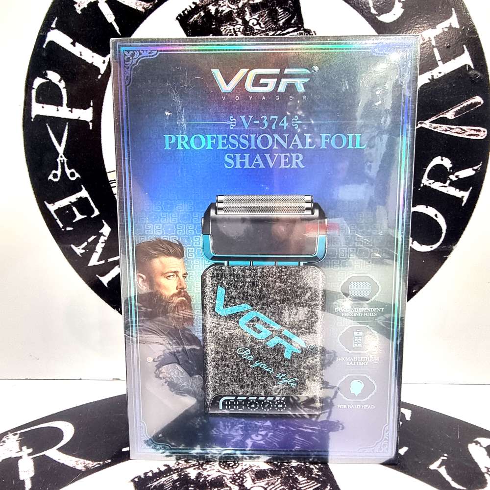 ماشین اصلاح وی جی آر مدل V-374 با تیغه استیل ضد زنگ