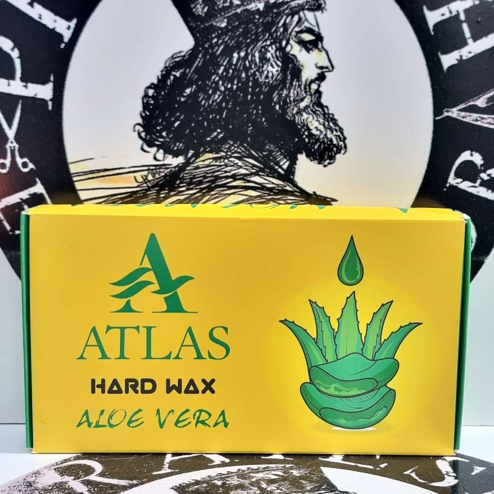 وکس قالبی جامد اطلس با عصاره آلوئه‌ورا – حجم 500 گرم (Atlas Aloe Vera Wax 500g)