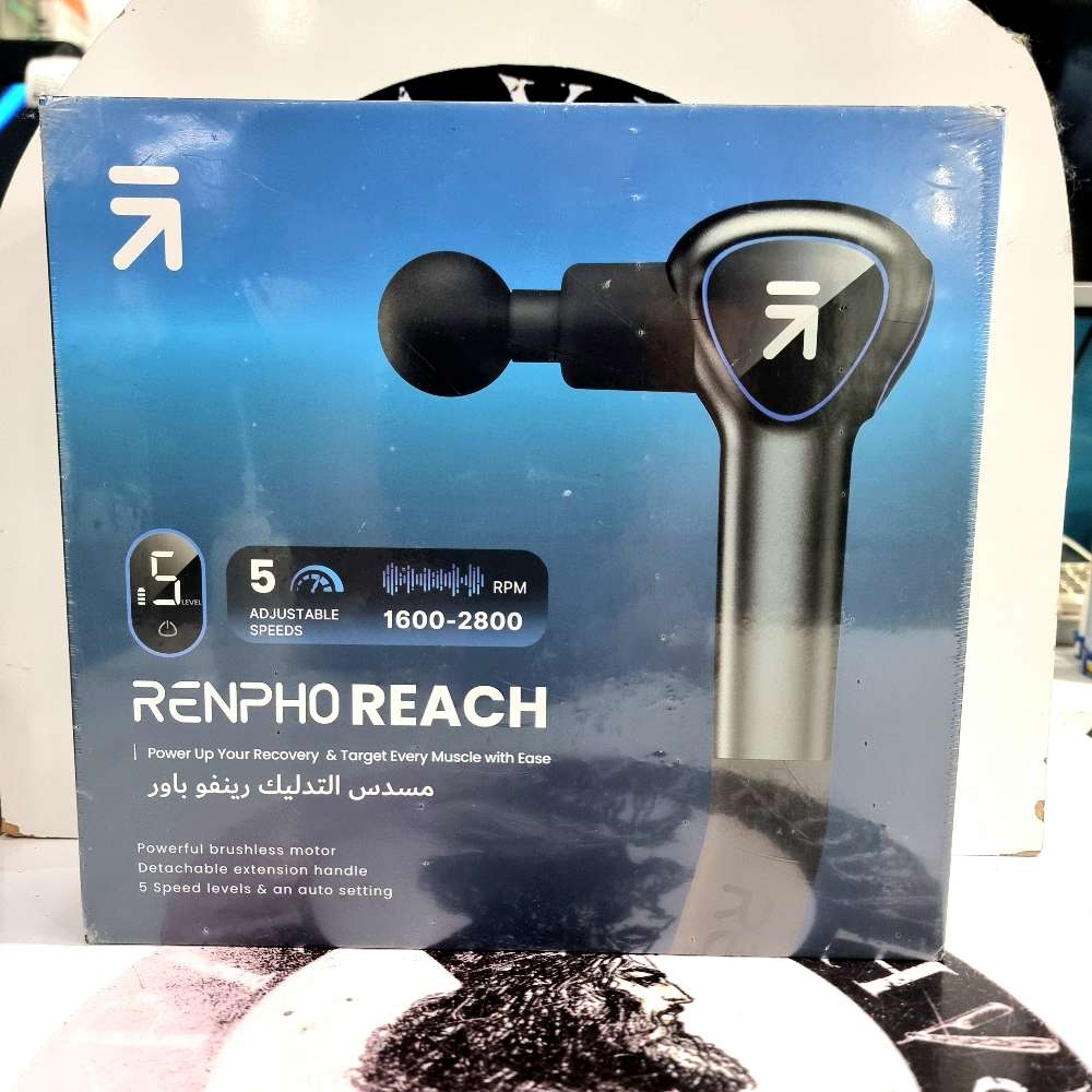 دستگاه ماساژ تفنگی RENPHO مدل Upgrade Extension – رهایی از خستگی با یک ماساژ حرفه‌ای
