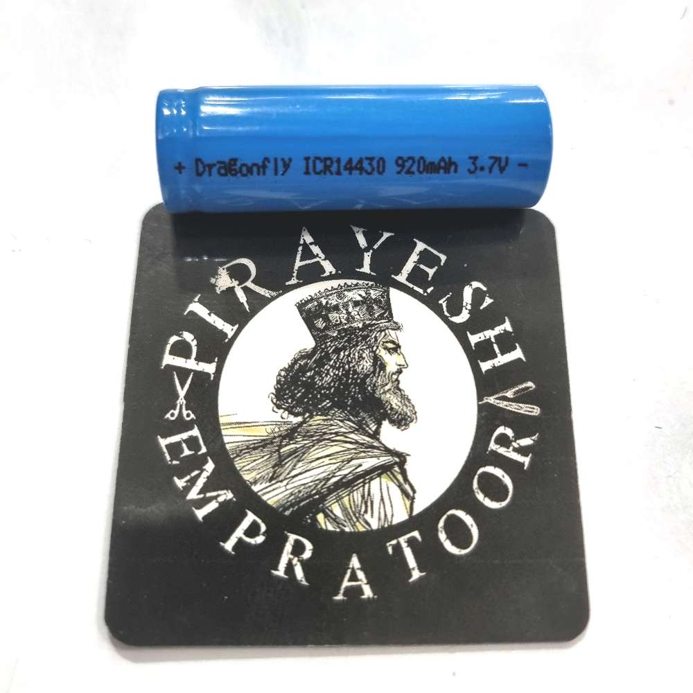 باتری دراگون فلای 14430 ظرفیت 920mAh ولتاژ 3.7V