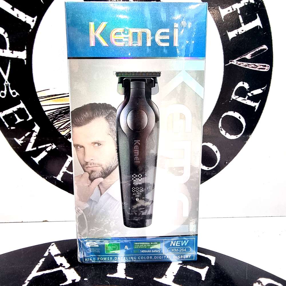 ماشین اصلاح کیمی مدل KM-264 با تکنولوژی برش مستقیم و استیل ضد زنگ